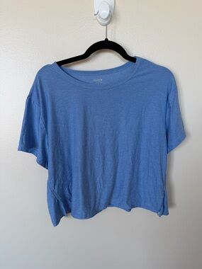 OLD NAVY Active Cloud Soft Short Sleeve Blue Tee